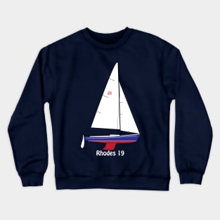 Rhodes 19 Sailboat Crewneck Sweatshirt